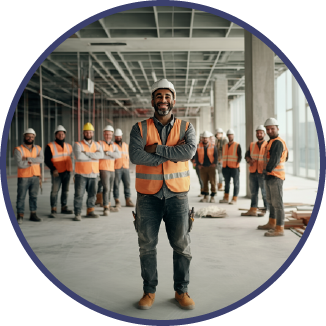 a woman comforting a man